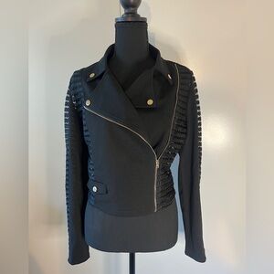 Trac Moto Jacket, Black